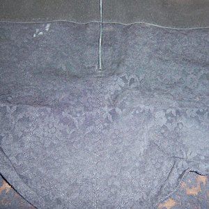 Vintage Crown-ette Waist Shaper 50 10X Lace Panty Zip Close